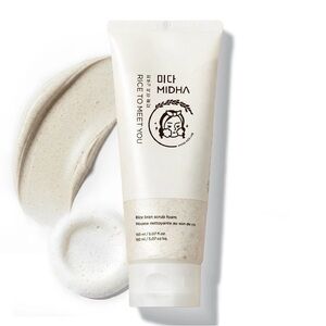 Midha Rice Bran Scrub Foam